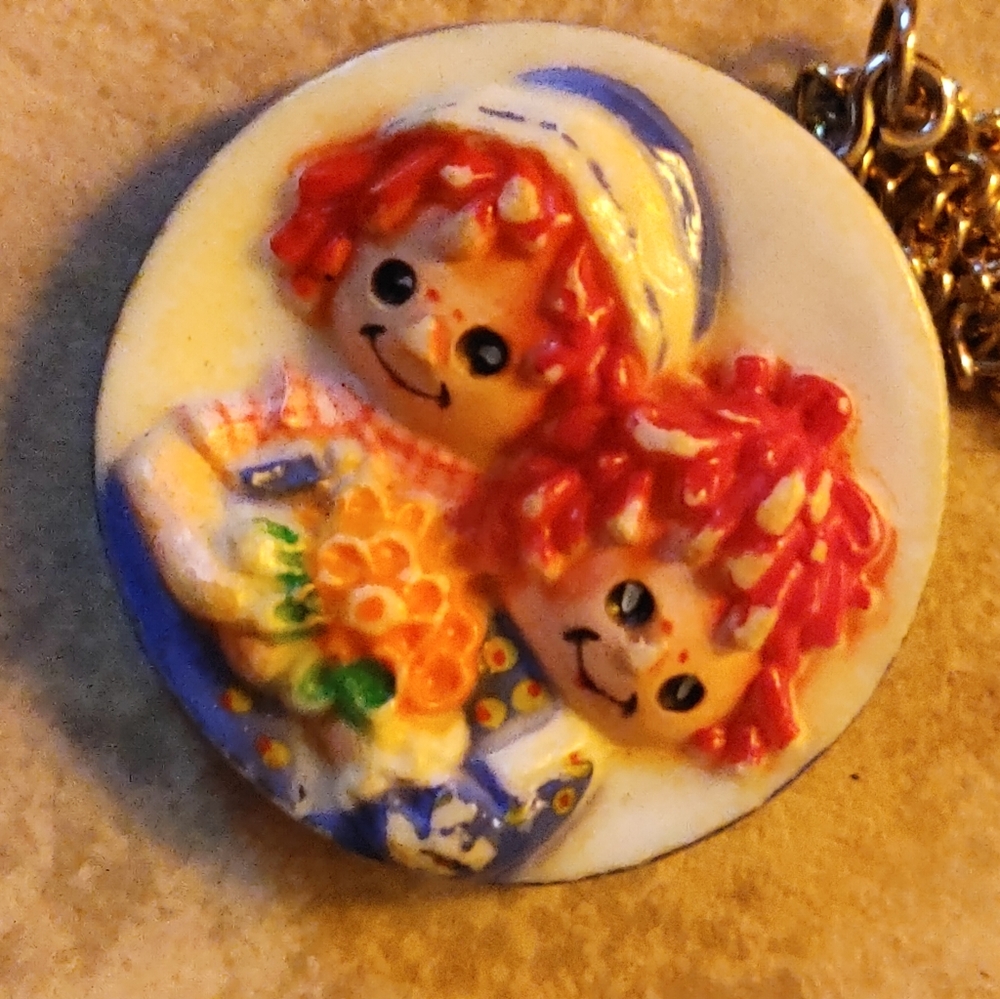 RAGGEDY ANNE VINTAGE NECKLACE